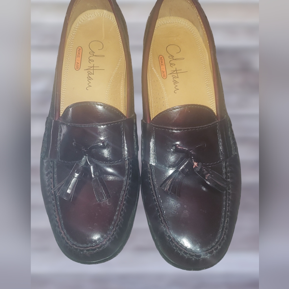 Cole Haan (ft Nike Air) Tassled Loafers, Size 8.5M